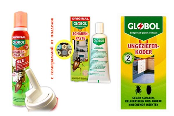 Лучшее средство против тараканов в домашних условиях, производимое немецкой компанией Globol